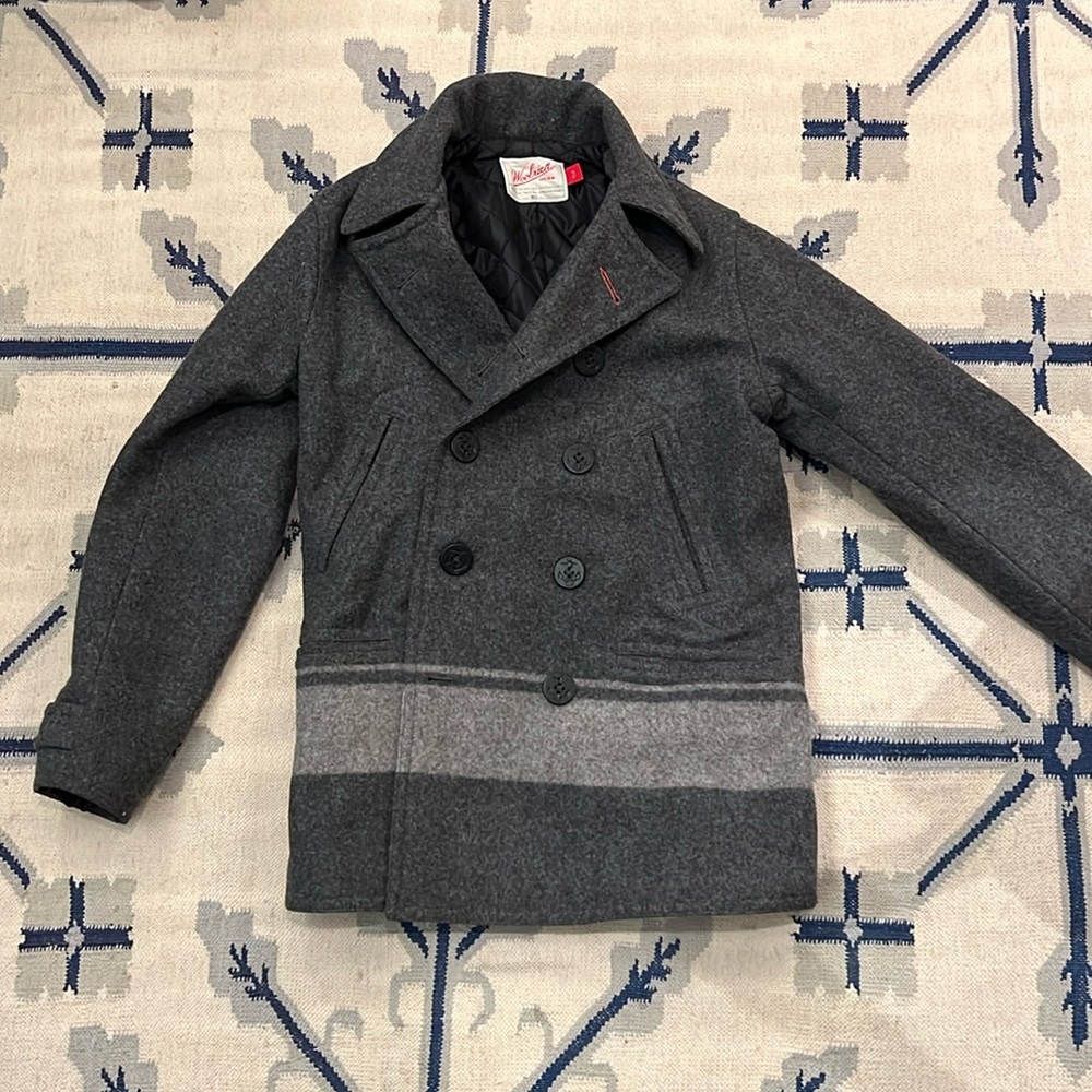 Woolrich Peacoat small grey